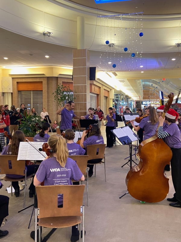 Vermont Youth Strings at the Umall!
