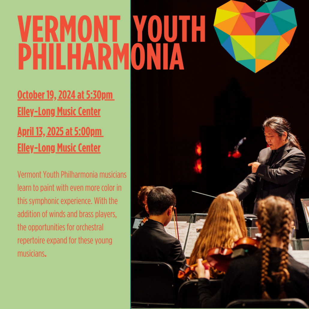2024-2025 Concert Season – Vermont Youth Orchestra Association