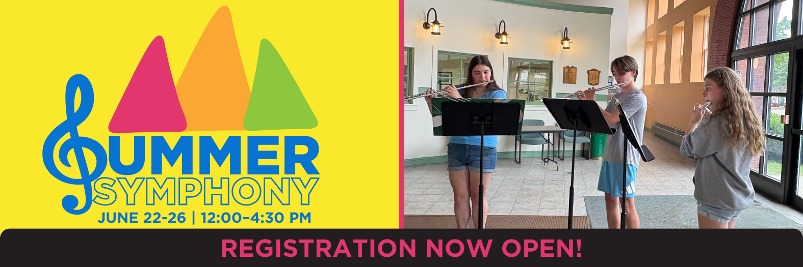 Summer Symphony 2026 registation open
